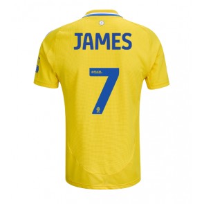 Leeds United Daniel James #7 Bortatröja 2024-25 Kortärmad